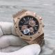 Japan Grade Copy Audemars Piguet Royal Oak Watches Rose Gold Gray Dial 44mm (6)_th.jpg
